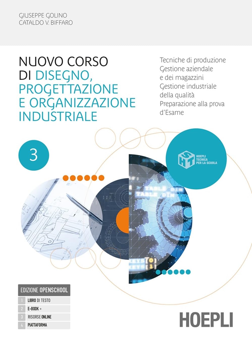 Nuovo corso di disegno e progettazione industriale. Tecniche di produzione. Gestione aziendale e dei magazzini. Per le Scuole superiori. Con e-book. Con espansione online (Vol. 3) Professional & Reference Books