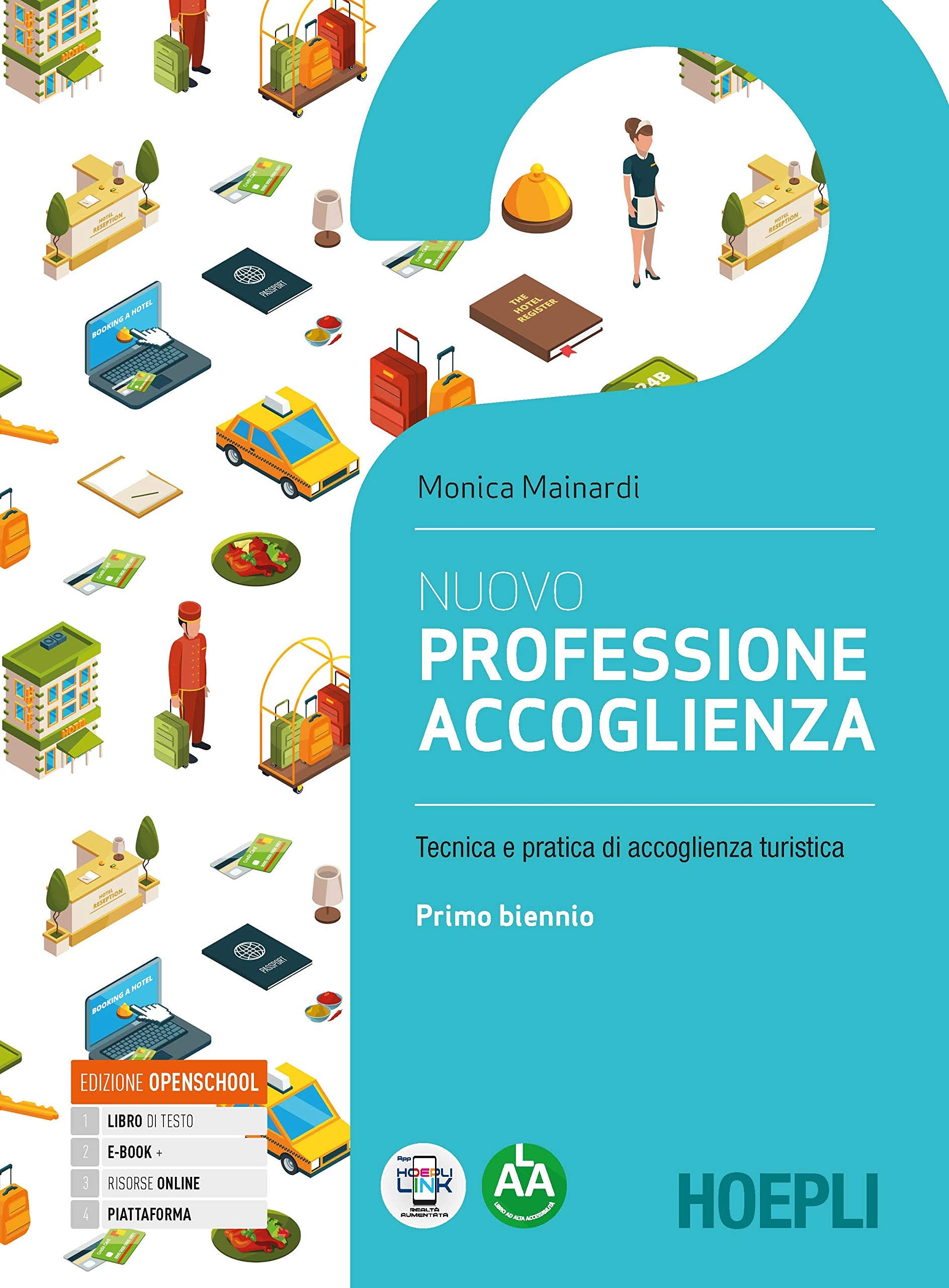 Nuovo Professione accoglienza. Laboratorio di servizi di accoglienza turistica. Per il biennio degli Ist. tecnici e professionali. Con e-book. Con espansione online (Vol. 1) Study Guides