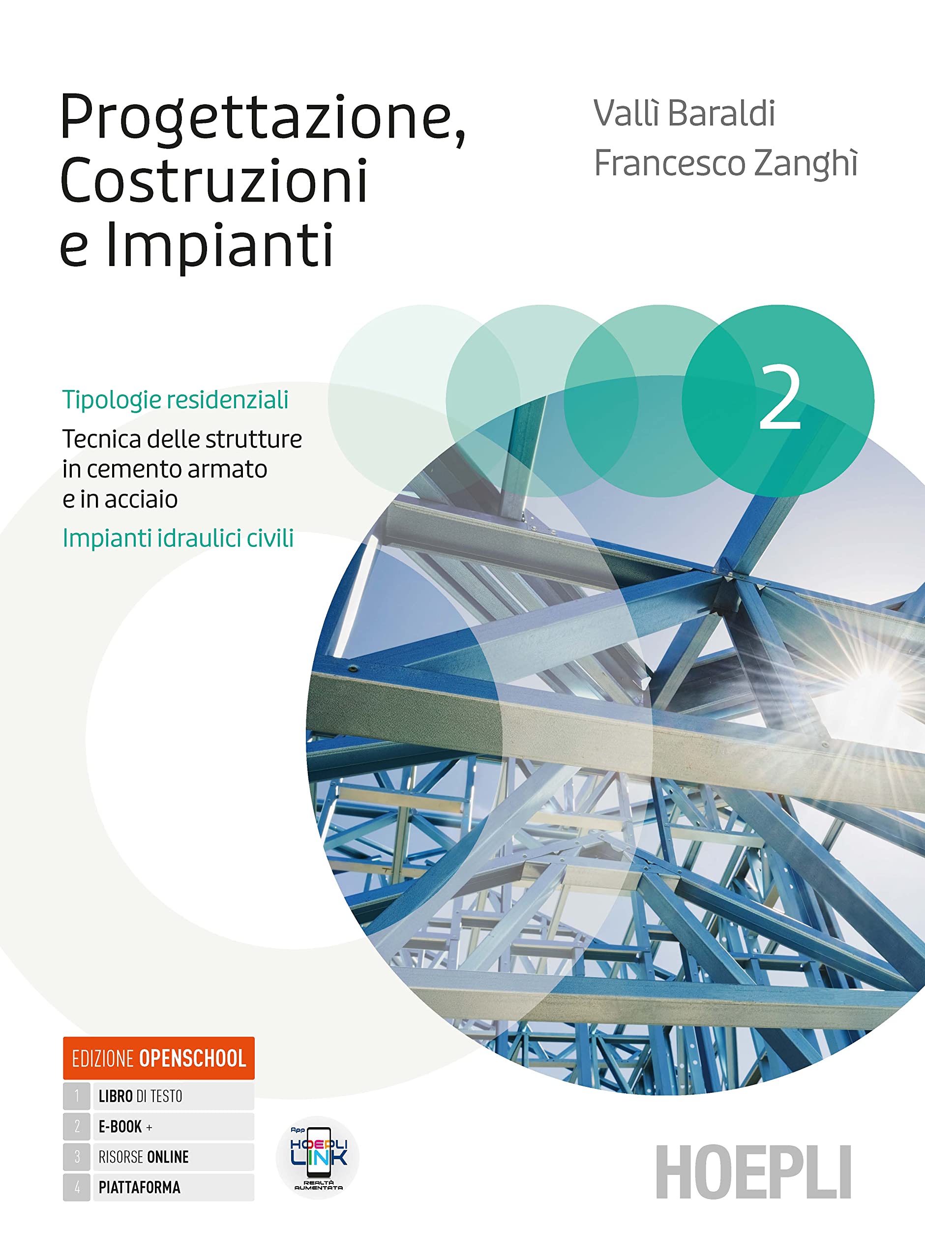 Progettazione, Costruzioni, Impianti. Tipologie residenziali. Tecnica delle strutture in cemento armato e in acciaio. Per gli Ist. tecnici e professionali. Con e-book. Con espansione online (Vol. 2) Non-fiction
