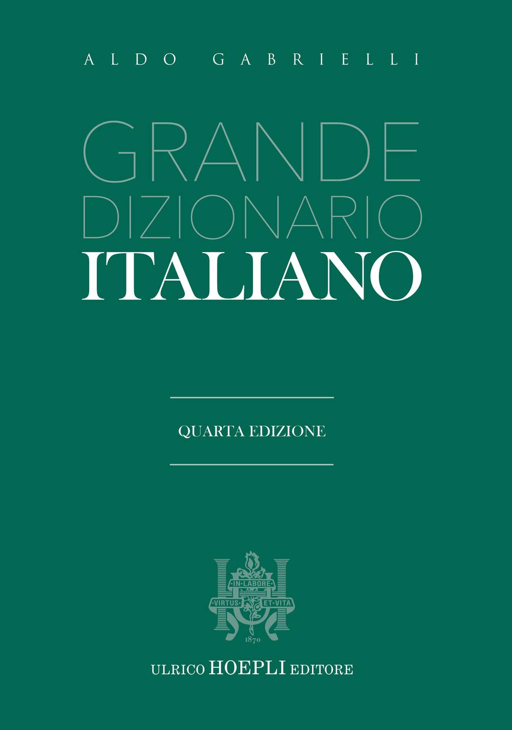 Grande dizionario italiano book