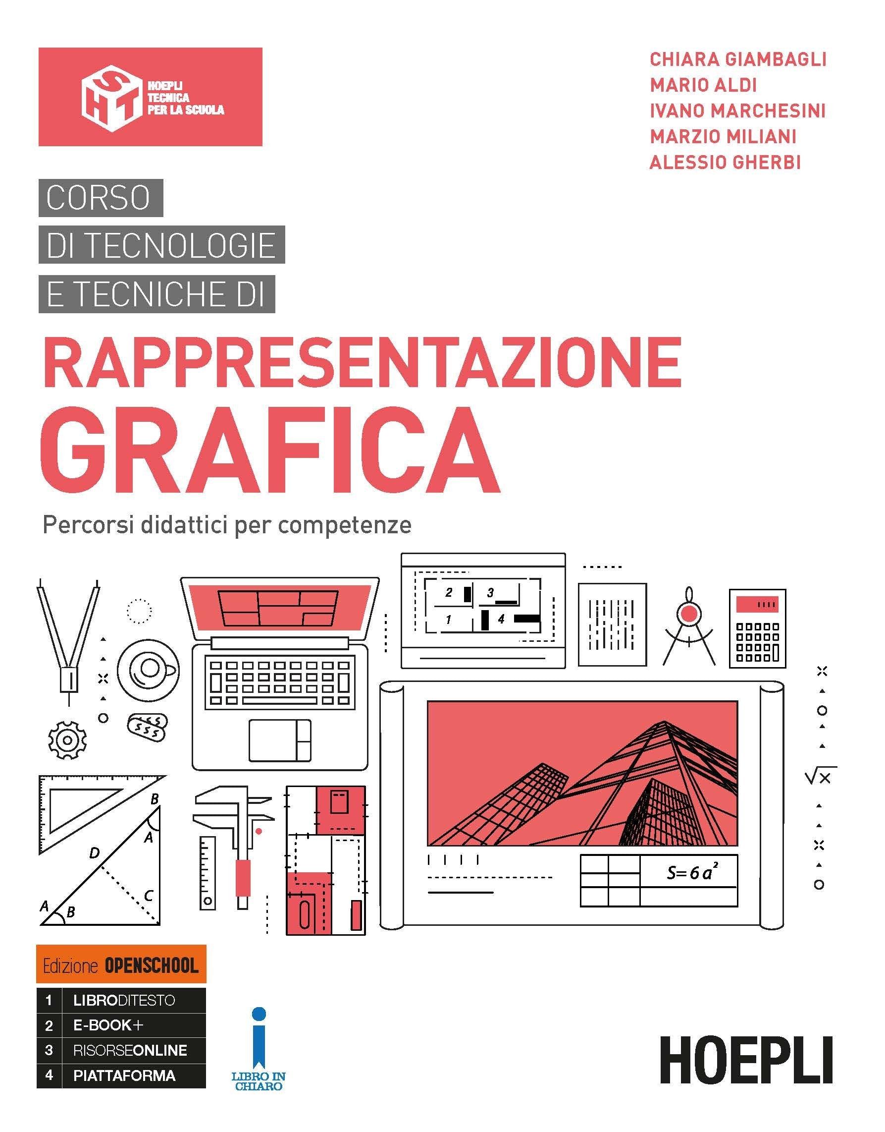 Corso di tecnologie e tecniche di rappresentazione grafica. Percorsi didattici per competenze. Con Es. nautica e AutoCAD. Per gli Ist. tecnici industriali. Con e-book. Con espansione online book