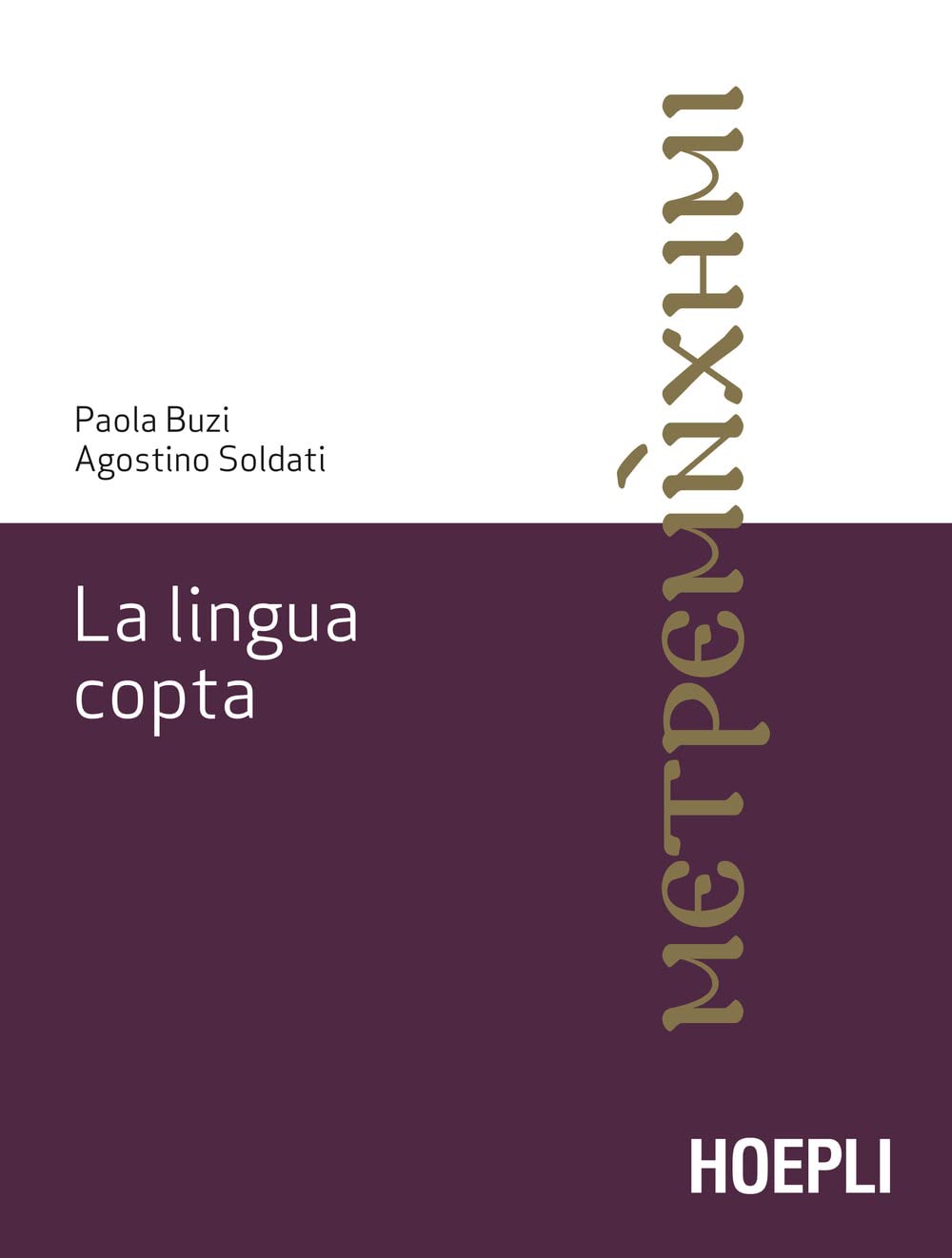 La lingua copta (Lingue antiche del Vicino Oriente e del Mediterraneo) Social Sciences
