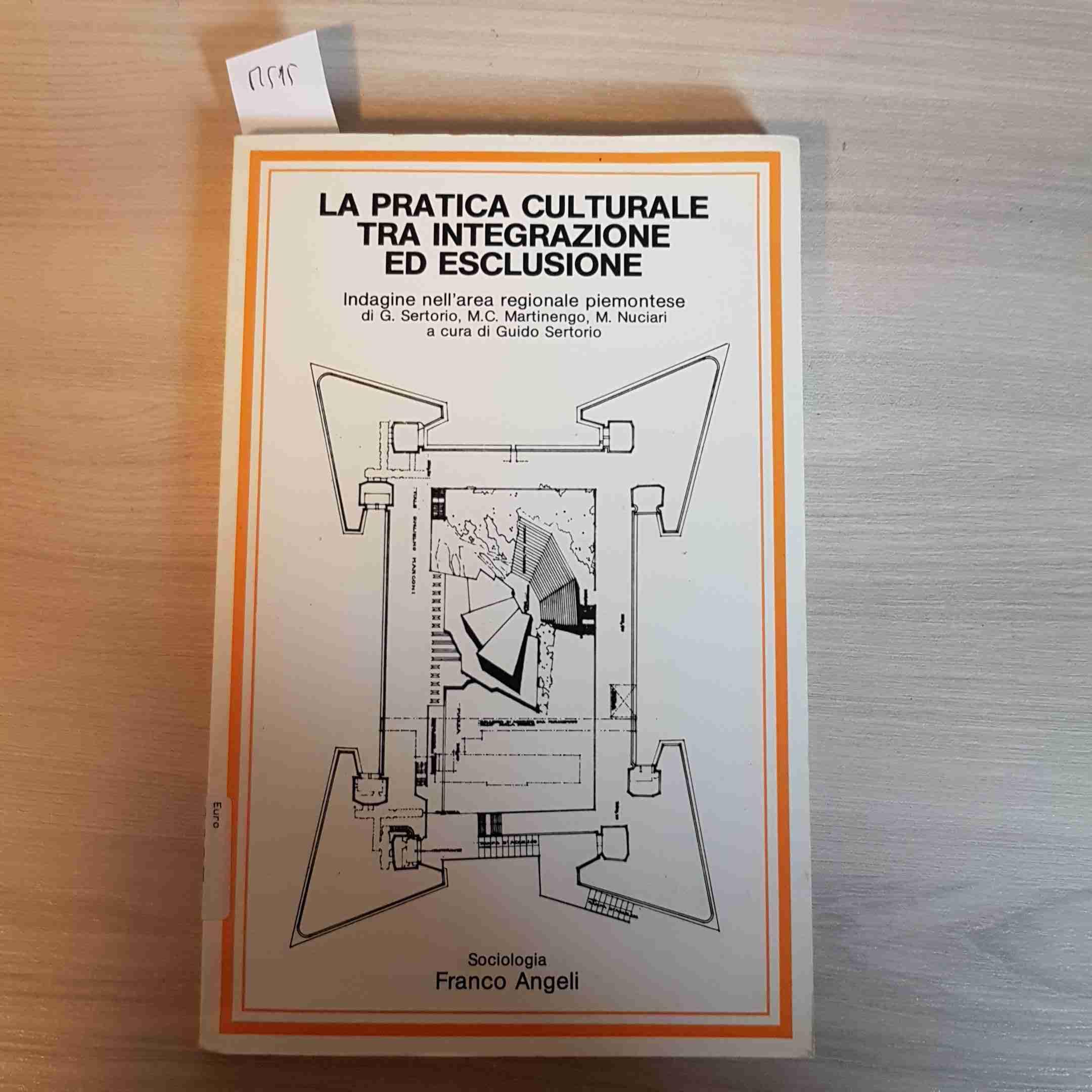 La pratica culturale tra integrazione ed esclusione. Indagine nell'area culturale piemontese book