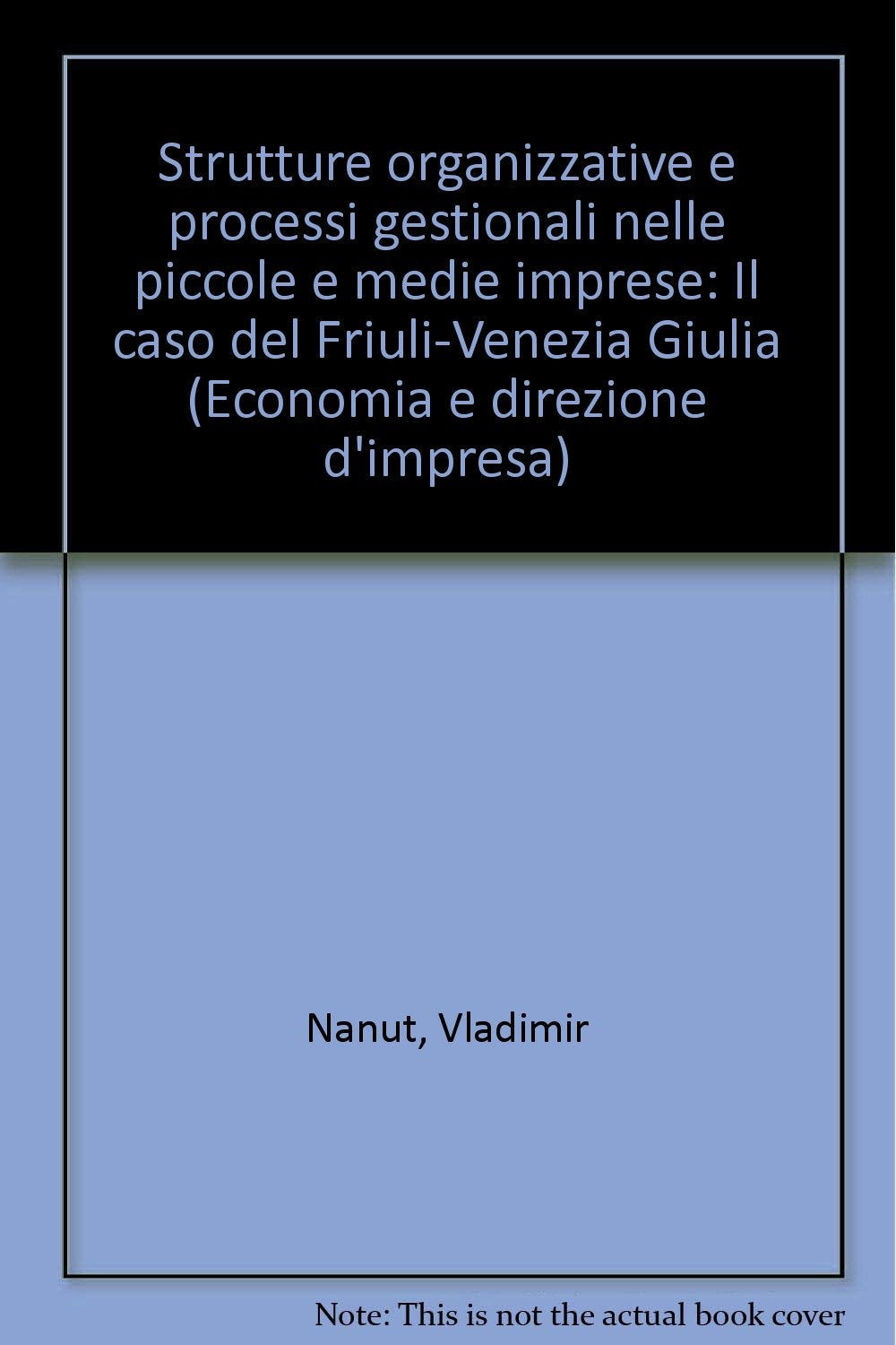 Strutture organizzative e processi gestionali nelle piccole e medie imprese. Il caso Friuli - Venezia Giulia (Economia e direzione d'impresa, Band 19) Business, Finance & Career