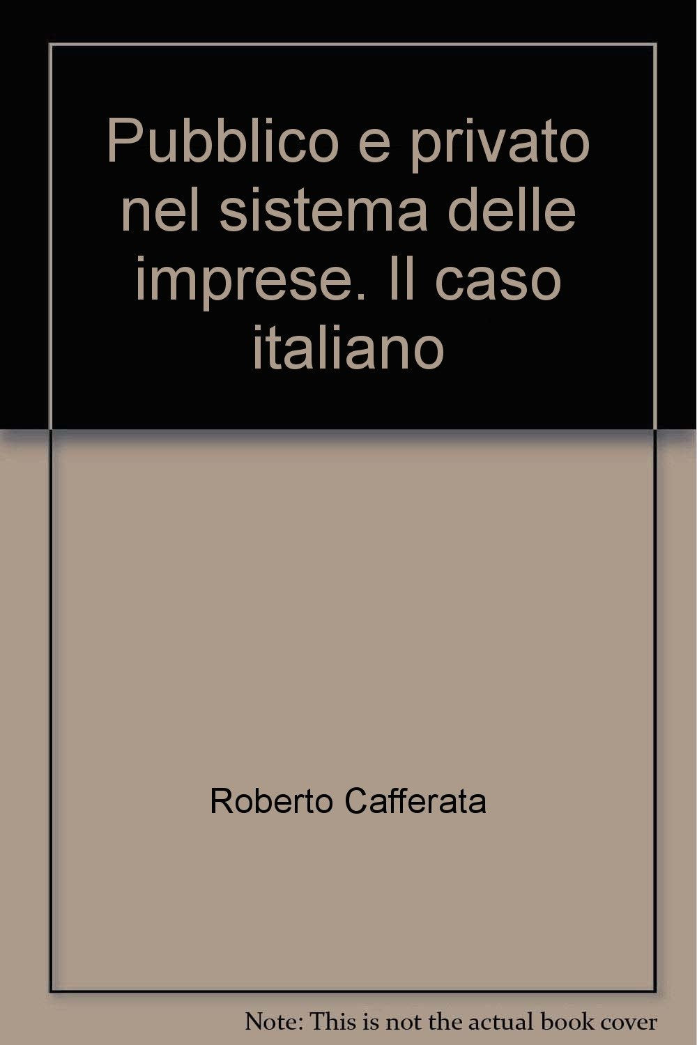 Pubblico e privato nel sistema delle imprese. Il caso italiano (Economia e politica industriale, Band 22) Business, Finance & Career