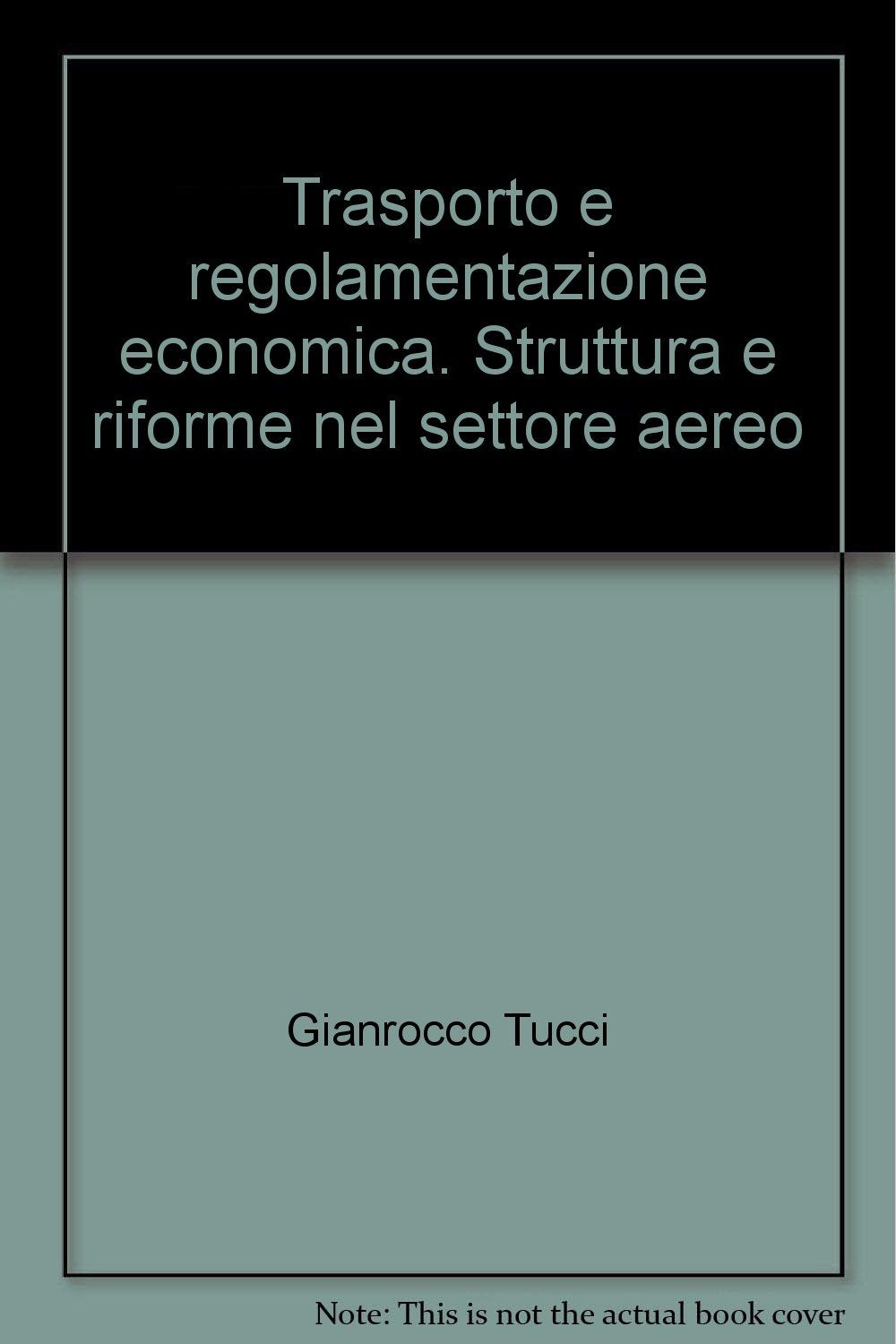 Trasporto e regolamentazione economica. Struttura e riforme nel settore aereo (Istituto economia-Univ. di Siena, Band 5) Business, Finance & Career