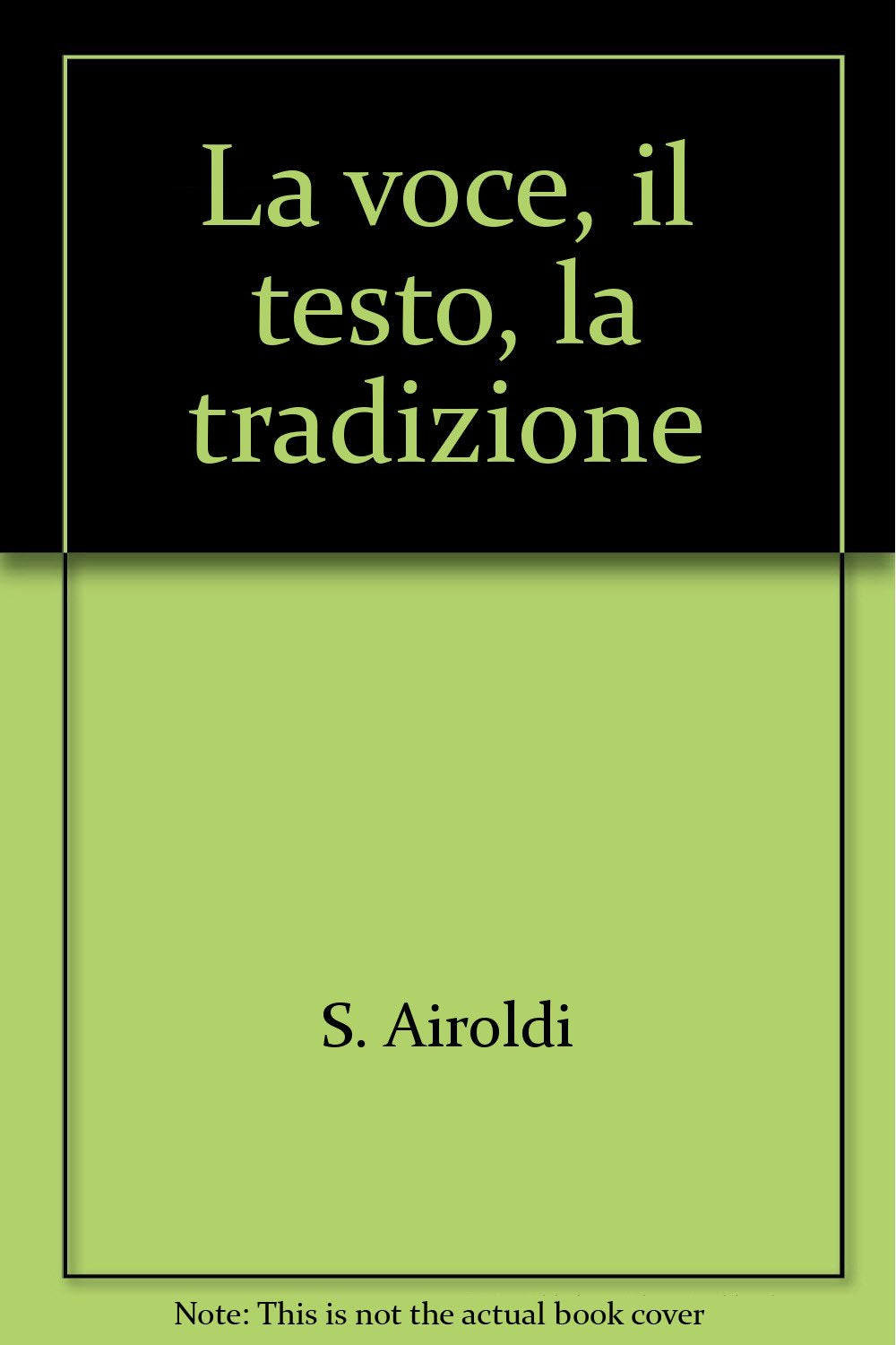 La voce, il testo, la tradizione (Materiali filosofici. Studi di analisi, Band 14) Reference Books