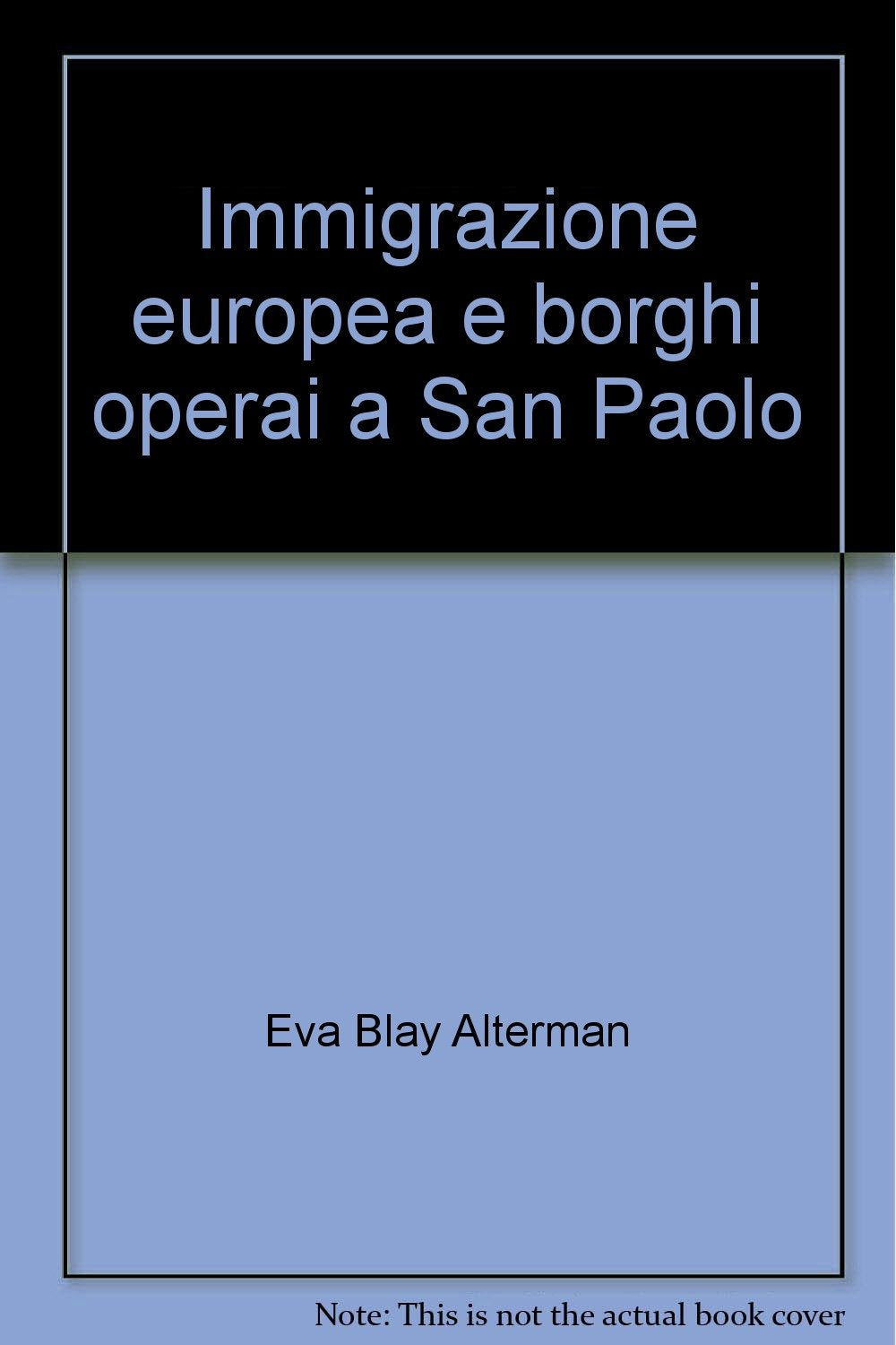 Immigrazione europea e borghi operai a San Paolo (La società, Band 118) Politics & History