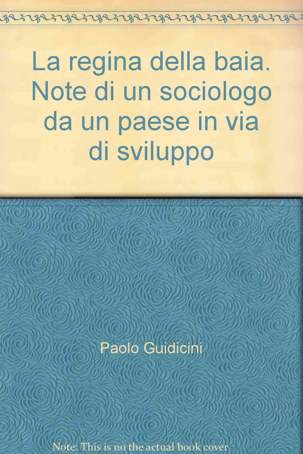 La regina della baia. Note di un sociologo da un paese in via di sviluppo (Sociologia urbana e rurale-Sez. 2, Band 7) Business, Finance & Career