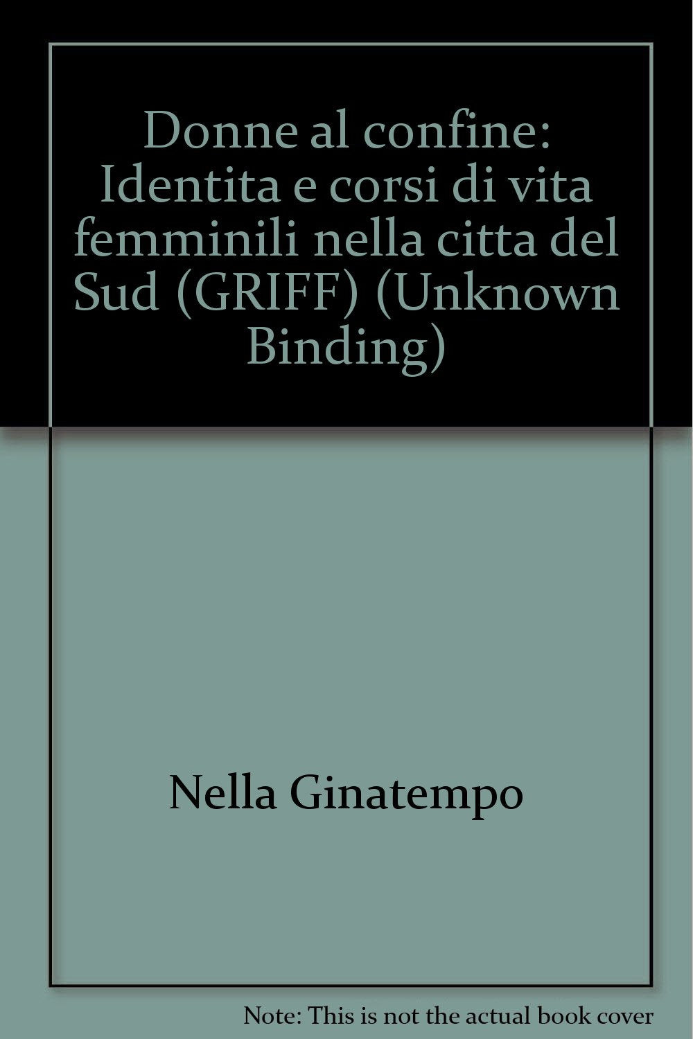 Donne al confine. Identità e corsi di vita femminili nella città del Sud book