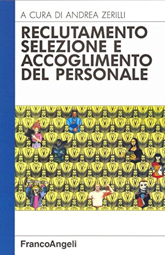 Reclutamento, selezione e accoglimento del personale book