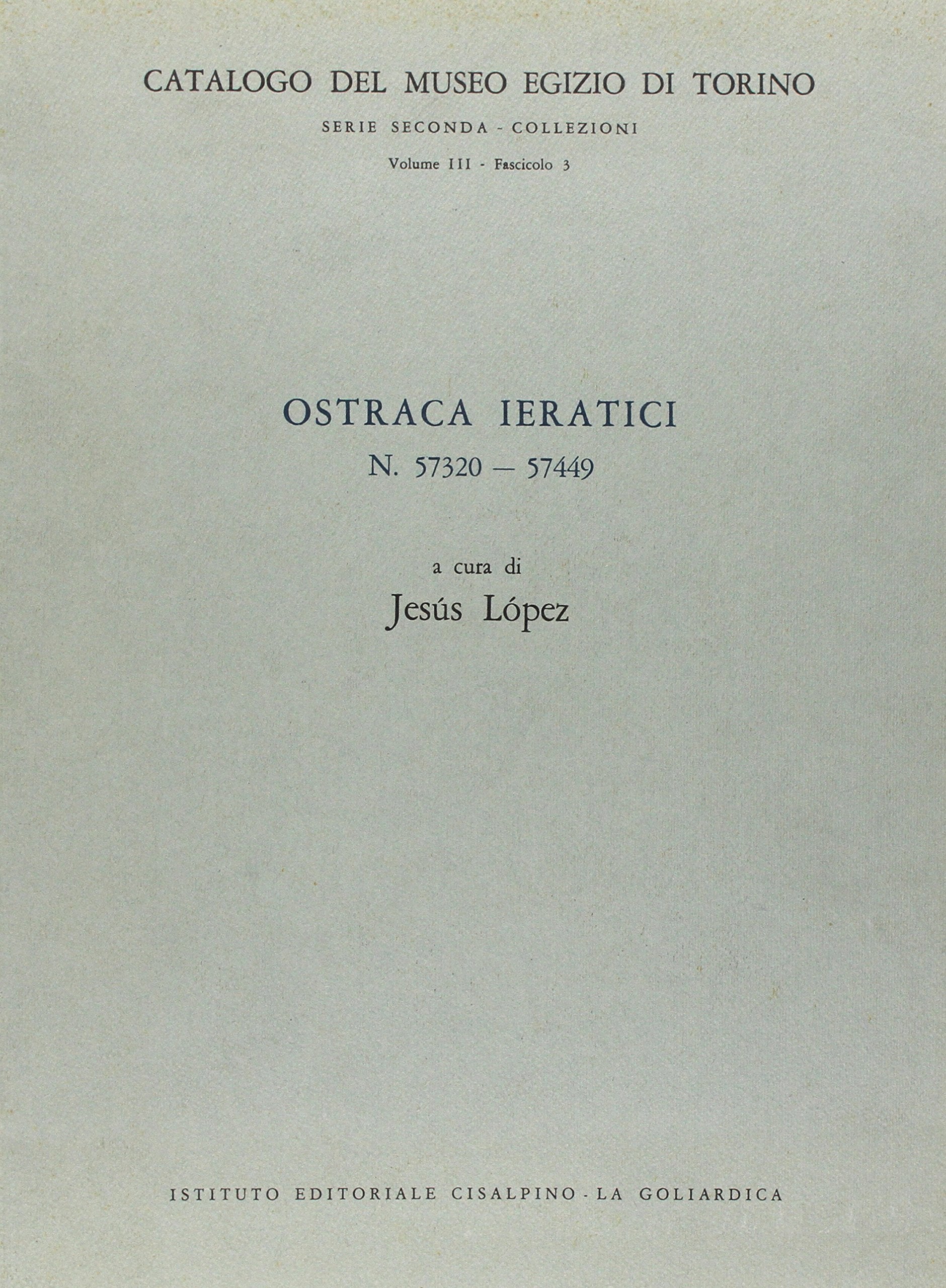 Ostraka ieratici n. 57320-57449 (Museo Egizio di Torino) Books
