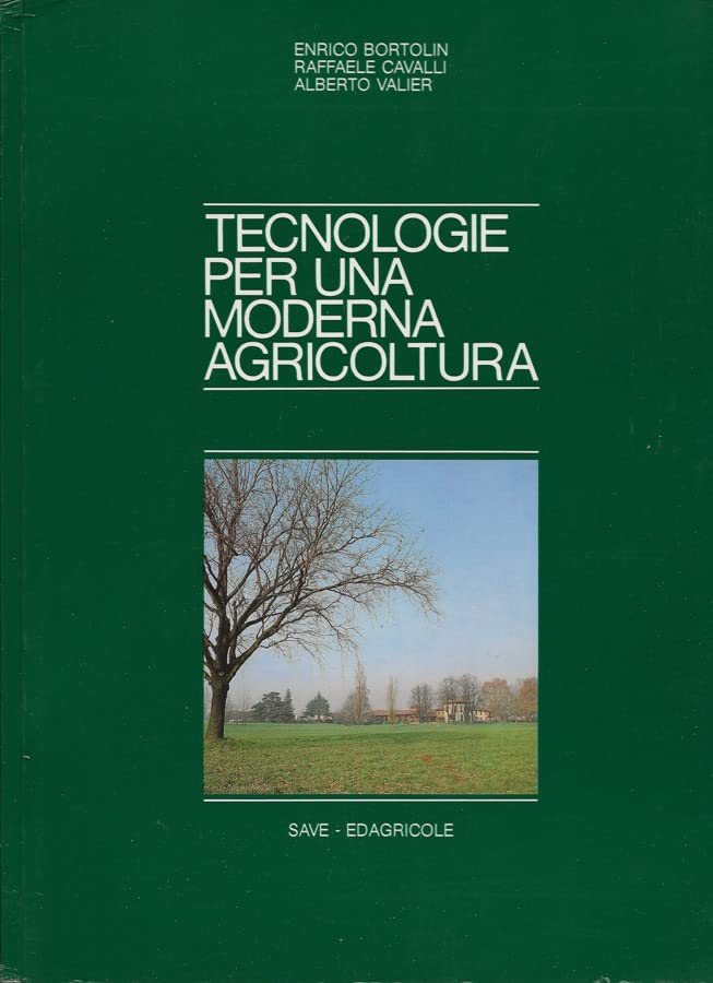 Tecnologie per una moderna agricoltura book