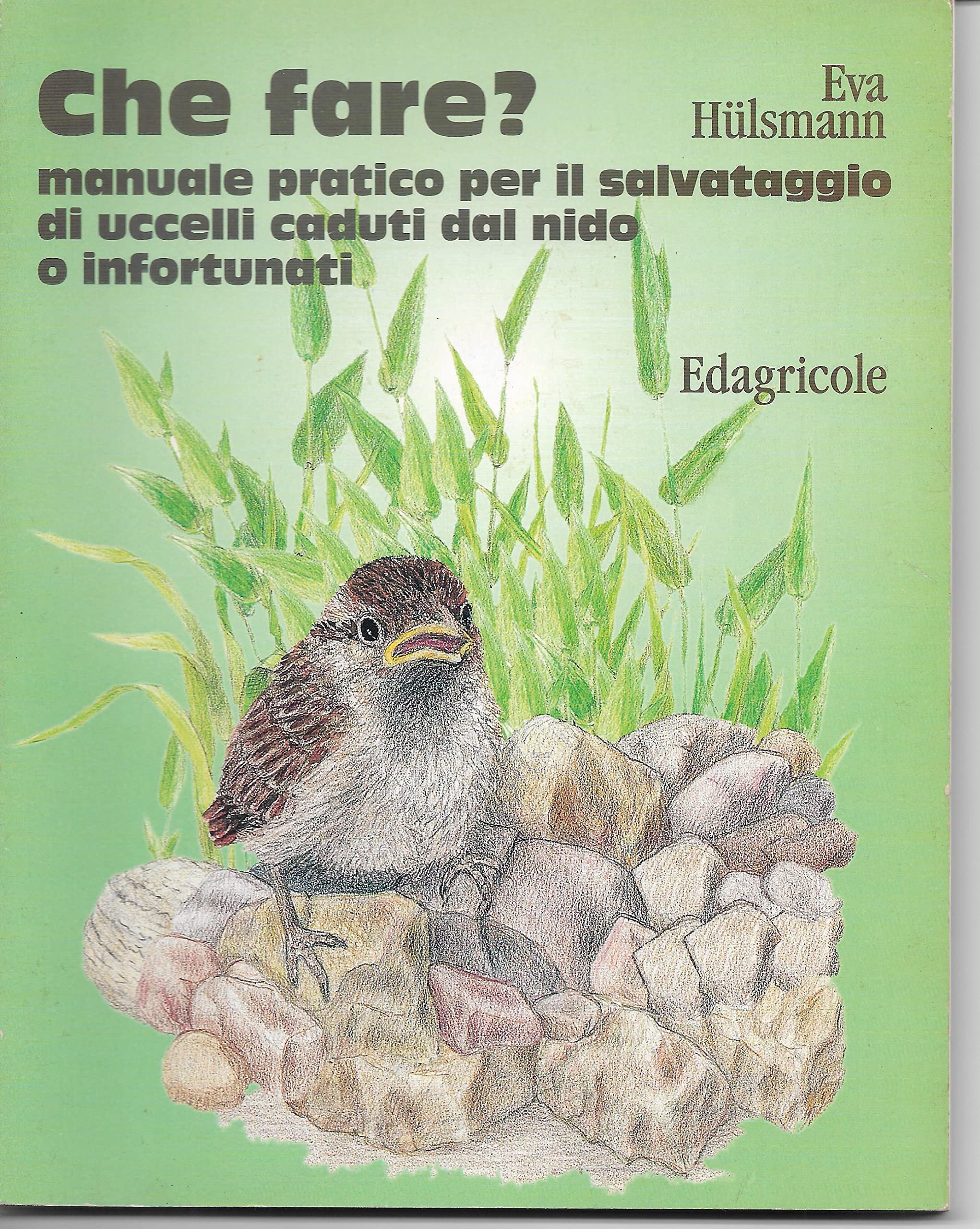 Che fare? Manuale pratico per il salvataggio di uccelli caduti dal nido o infortunati Leisure, Home & Garden