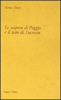 Le scoperte di Poggio e il testo di Lucrezio book
