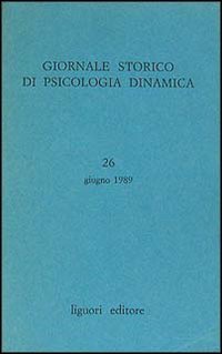 Giornale storico di psicologia dinamica (Vol. 26) Books