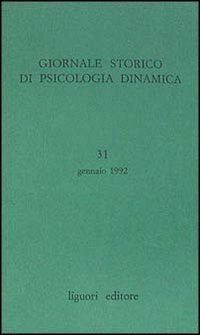Giornale storico di psicologia dinamica (Vol. 31) Books