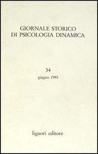 Giornale storico di psicologia dinamica (Vol. 34) Books