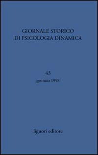 Giornale storico di psicologia dinamica (Vol. 43) Books