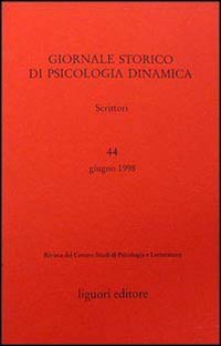 Giornale storico di psicologia dinamica (Vol. 44) Books