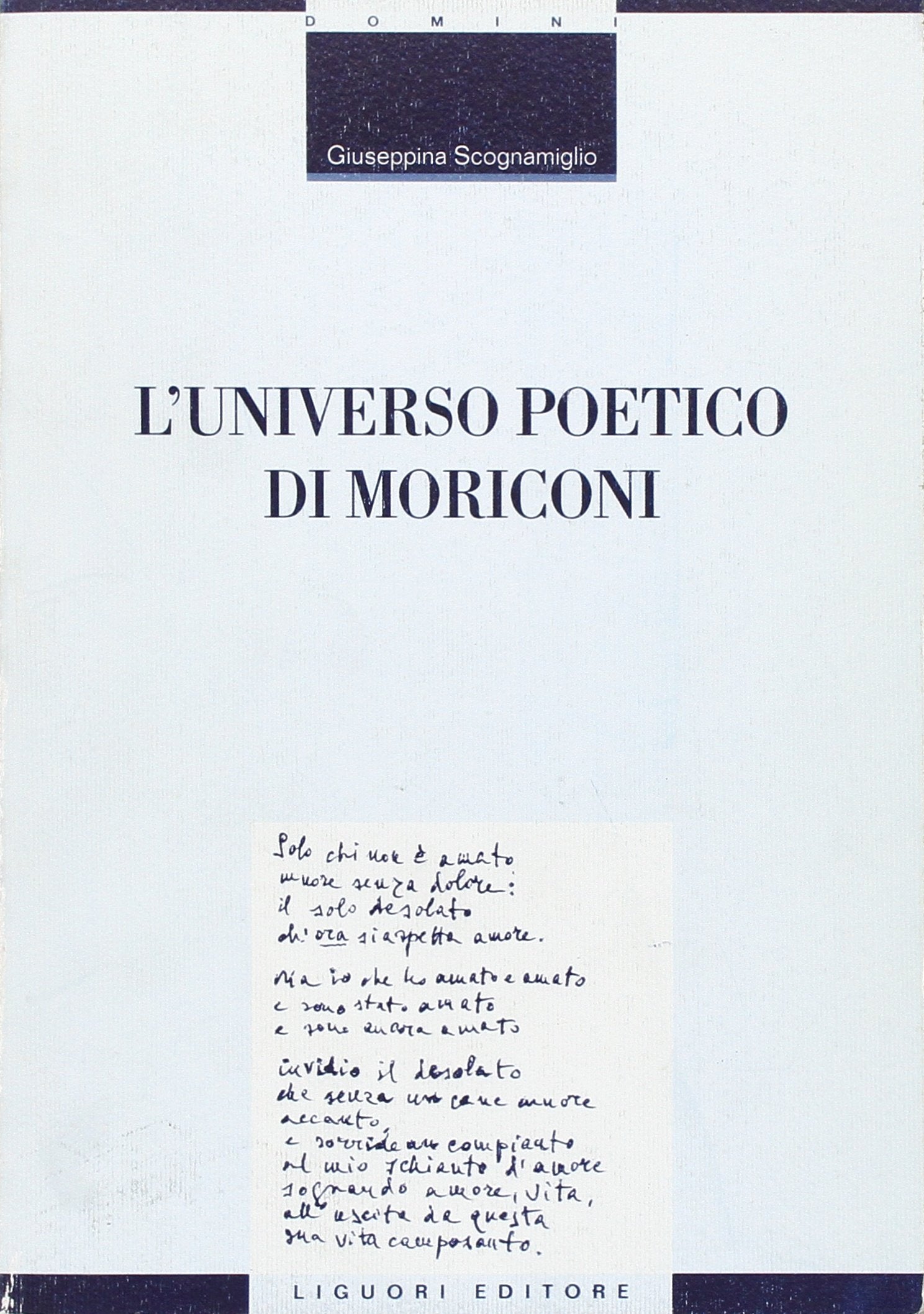 L'universo poetico di Moriconi book