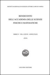 Rendiconto dell'Accademia delle scienze fisiche e matematiche. Serie IV (Vol. 77) book