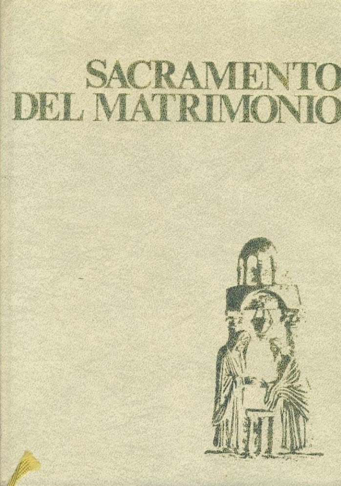 Il sacramento del matrimonio book