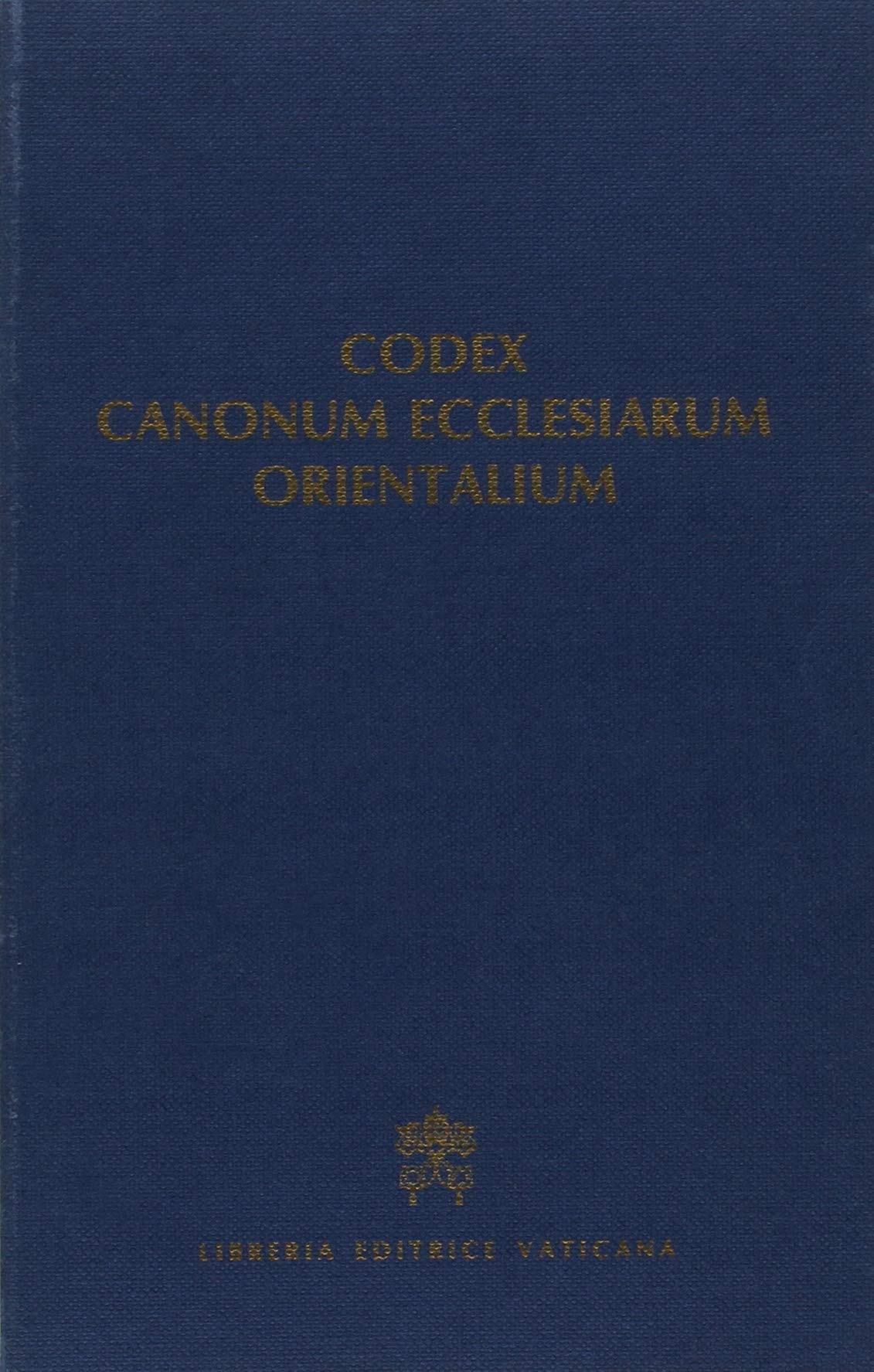 Codex canonum Ecclesiarum orientalium. Auctoritate Ioannis Pauli PP. II promulgatus (Diritto canonico) Law