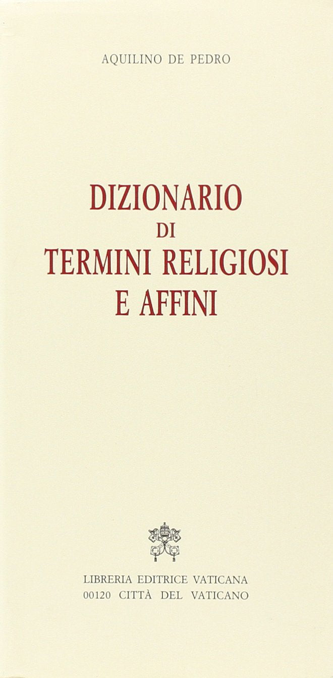 Dizionario di termini religiosi e affini Religion & Esotericism