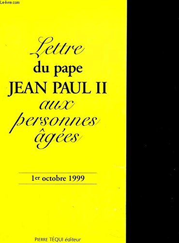 Lettre aux Personnes Ag�es Religion & Esotericism