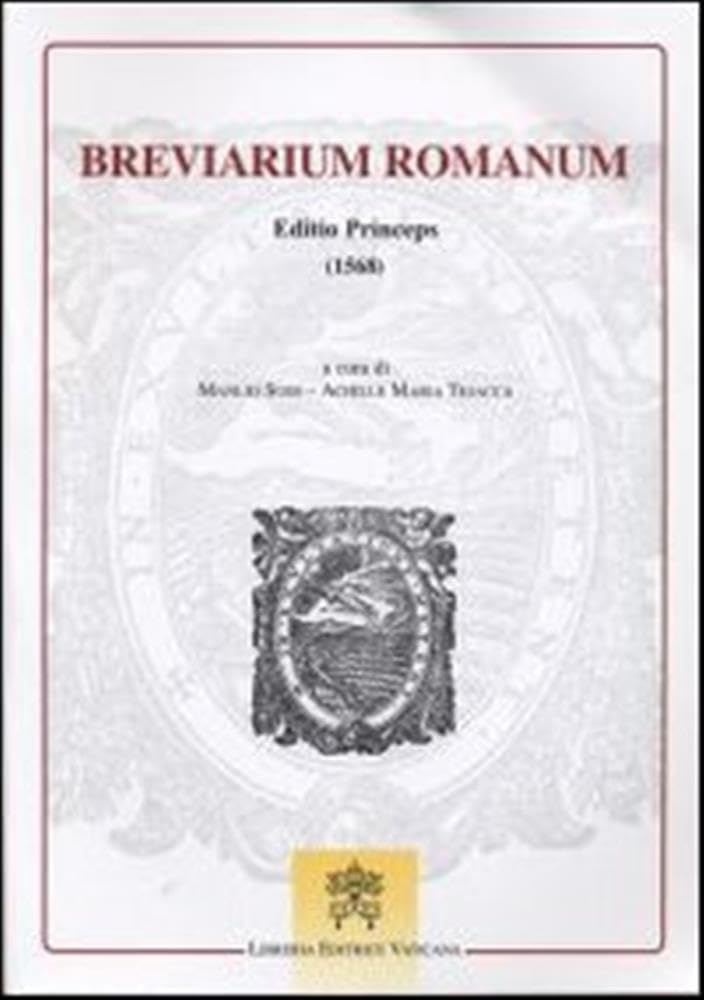 Breviarium romanum. Editio princeps (1568) book