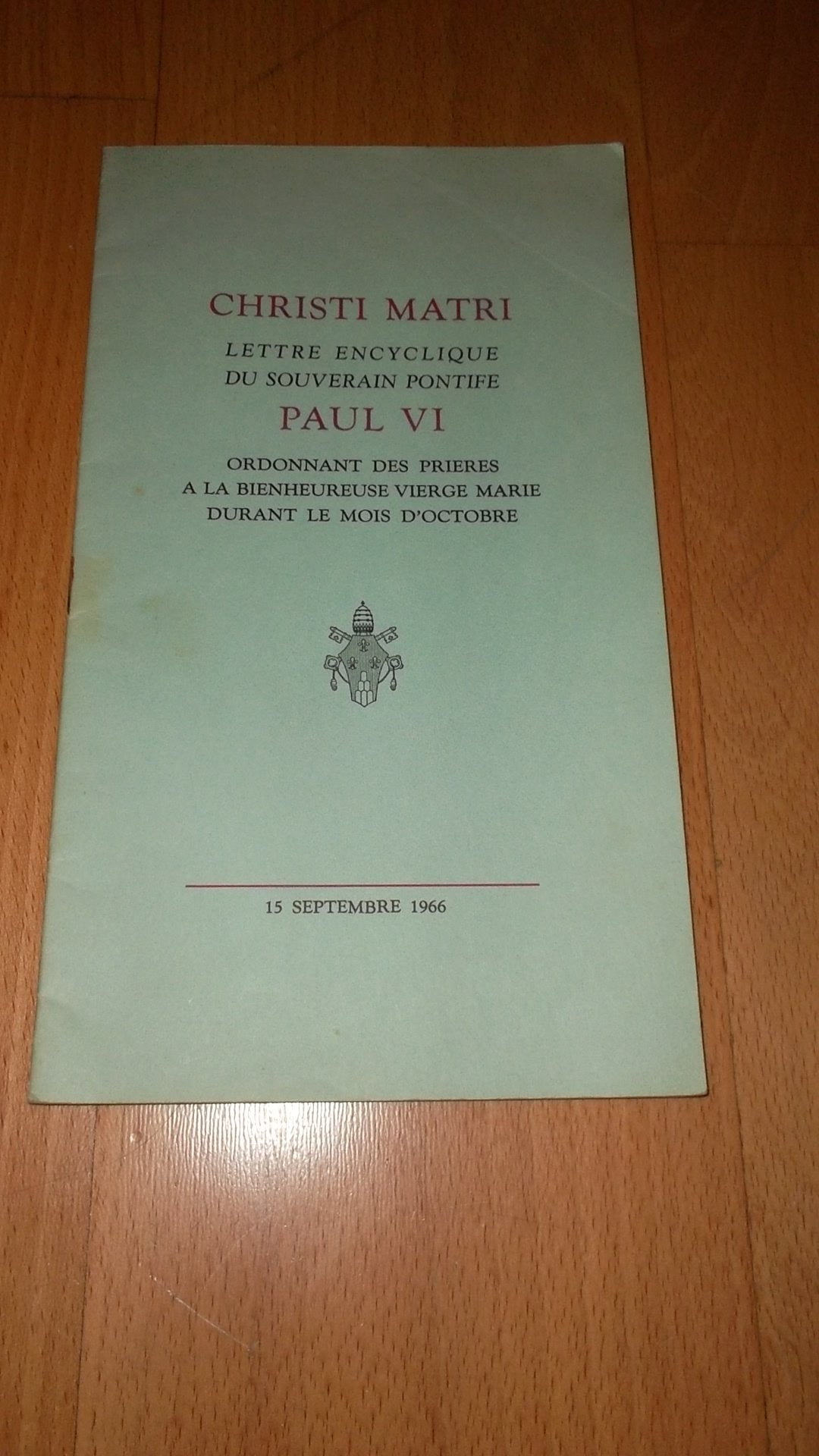 Christi matri. Ediz. francese (Atti e documenti dei sommi pontefici) Religion & Esotericism