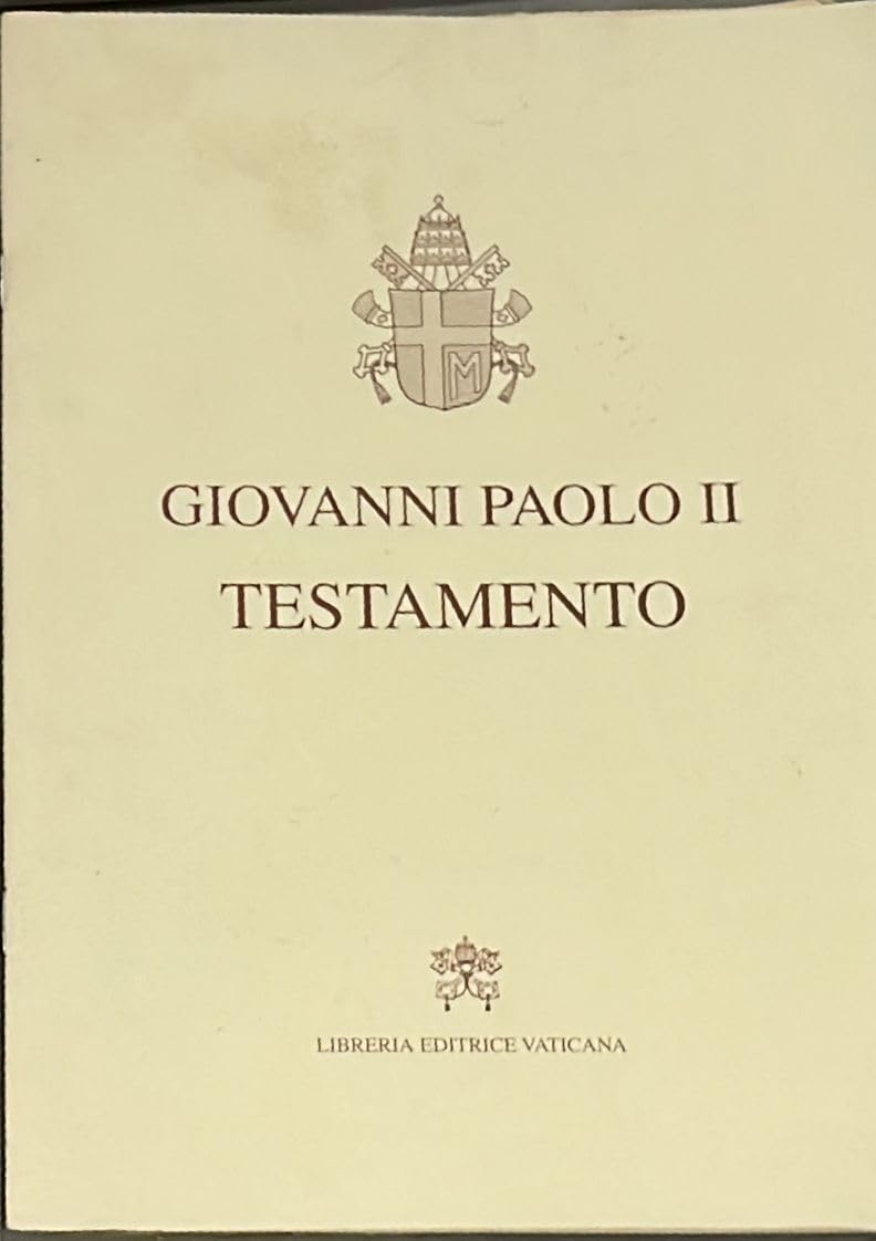 Testamento di Giovanni Paolo II Religion & Esotericism