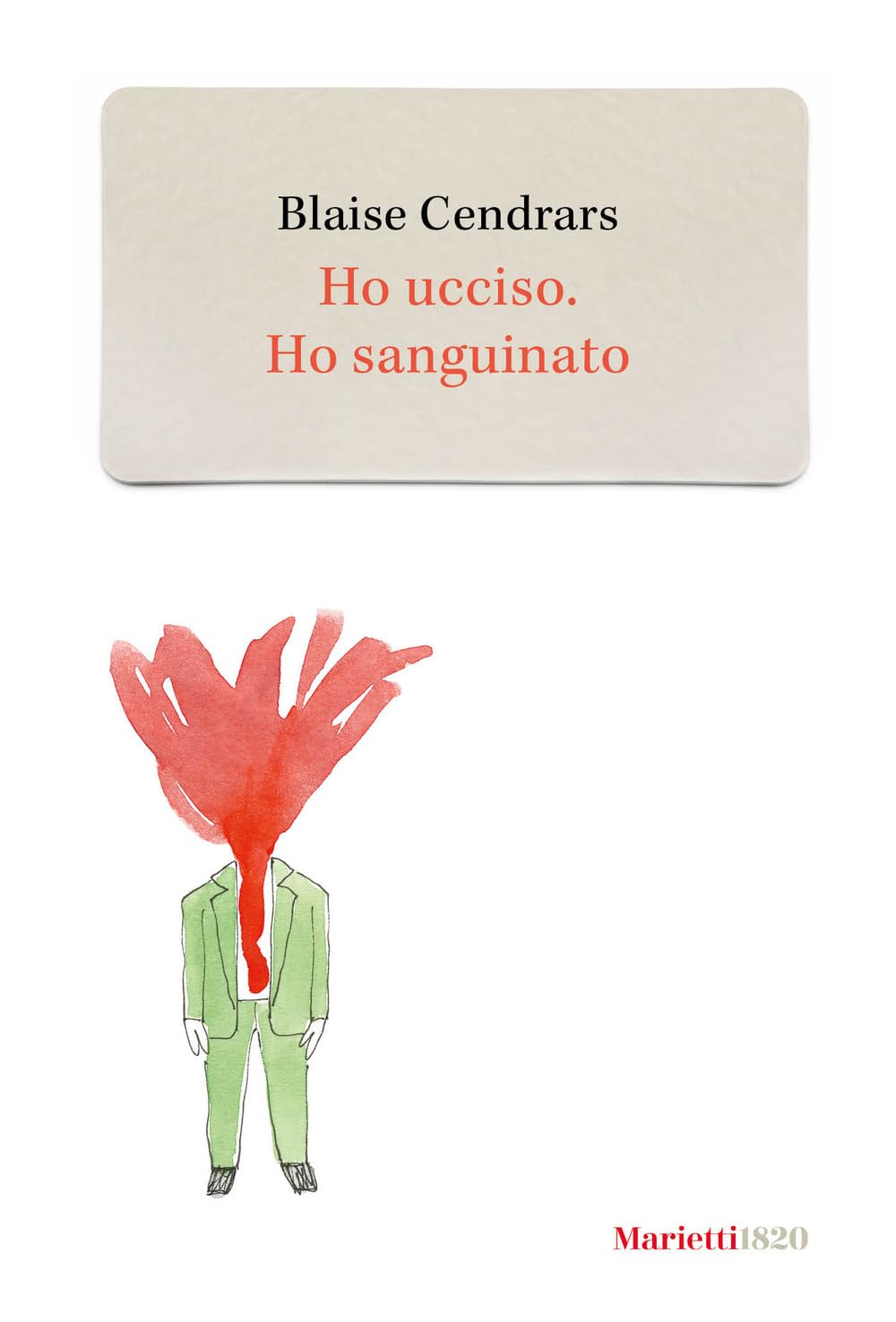 Ho ucciso-Ho sanguinato (Gli zefiri) Essays & Short Stories