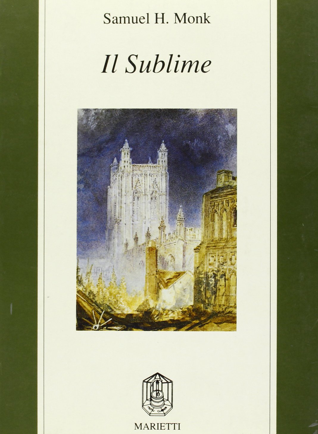 Il sublime. Teorie estetiche nell'Inghilterra del Settecento book