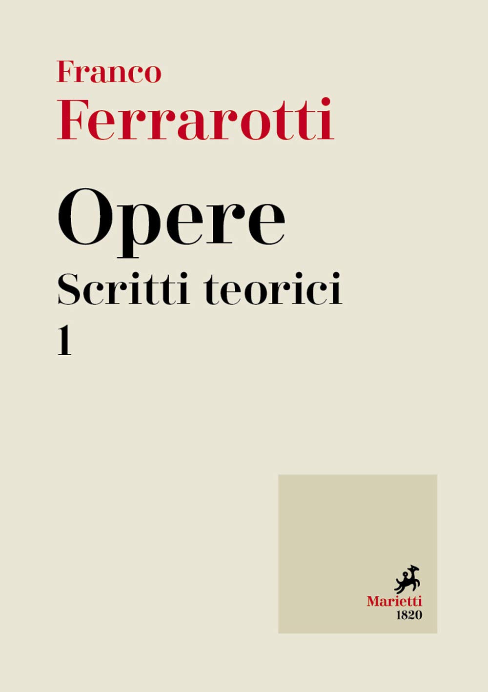 Opere. Scritti teorici (Vol. 1) book