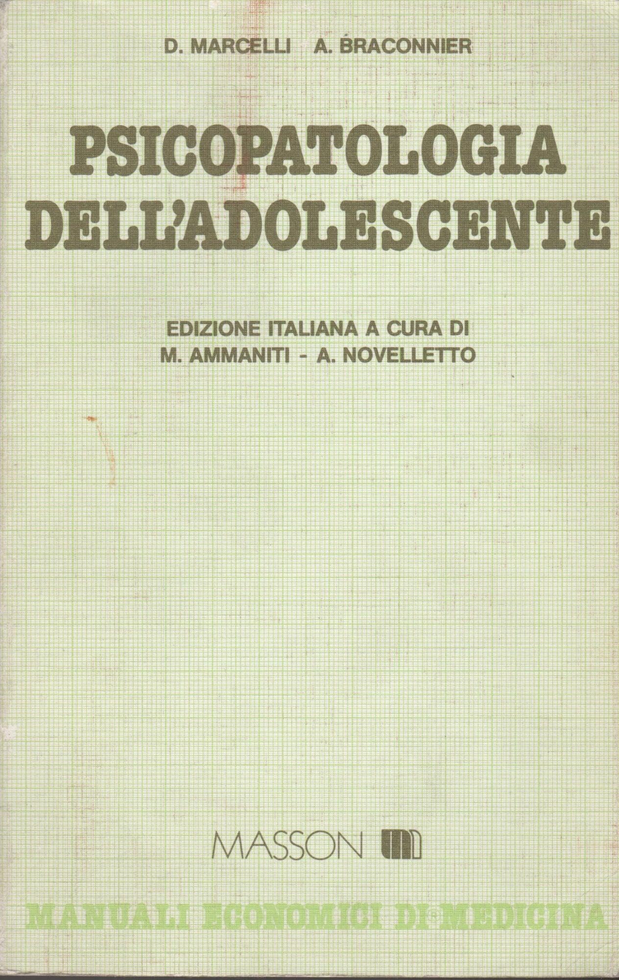 Psicopatologia dell'adolescente. Books