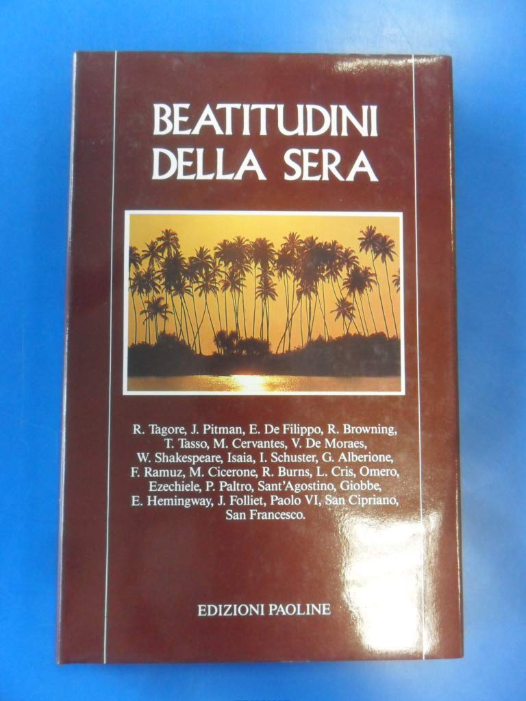 Beatitudini della sera book