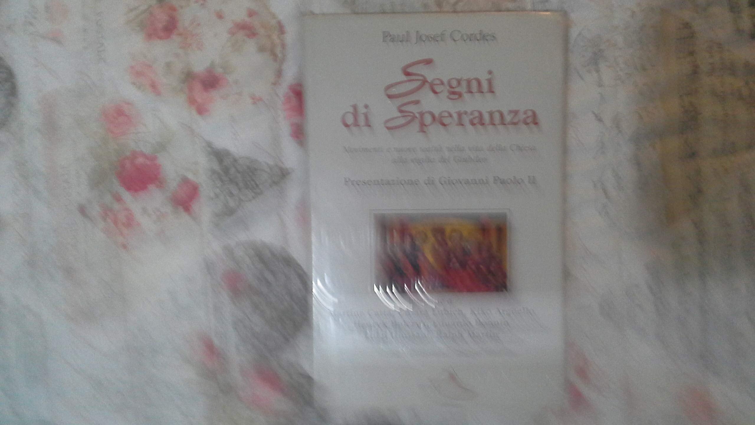 Segni di speranza. Movimenti e nuove realtà nella vita della Chiesa alla vigilia del giubileo (Libri del giubileo, Band 18) Religion & Esotericism
