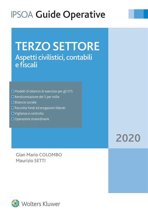 Terzo settore. Aspetti civilistici, contabili e fiscali book