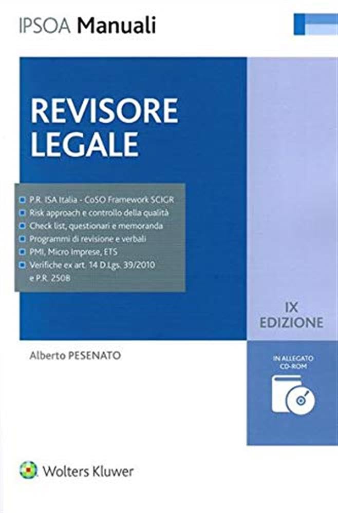 Revisore legale. Con CD-ROM (I manuali, Band 29) Law