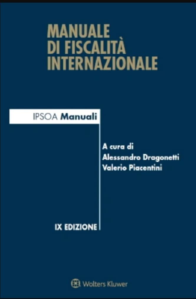 Manuale di fiscalità internazionale book