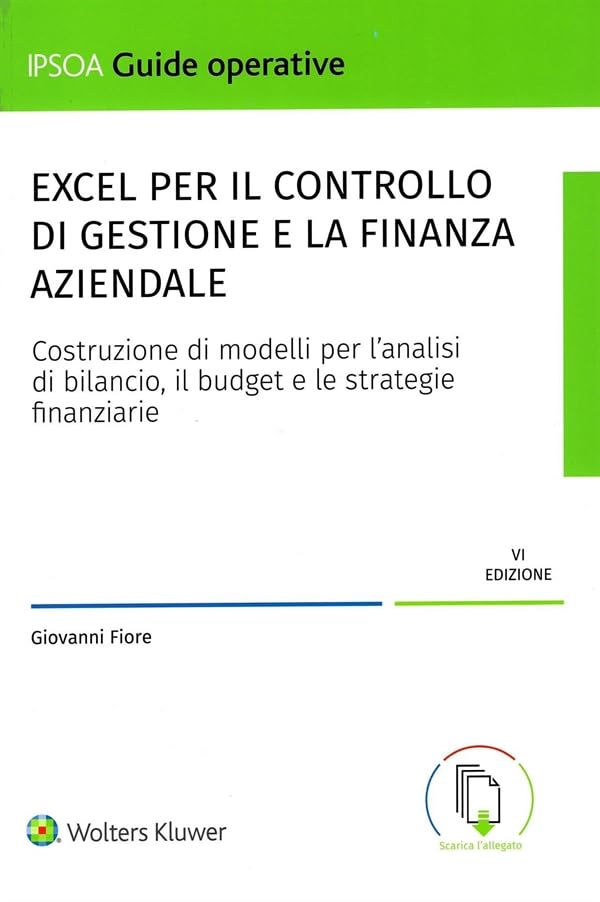 Excel per il controllo di gestione e la finanza aziendale book