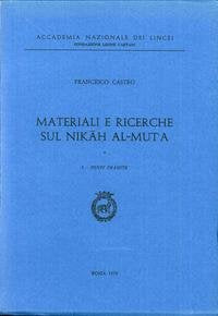 Materiali e ricerche sul Nikah Al-Mut'a. Fonti imamite (Fondazione Leone Caetani, Band 7) Law