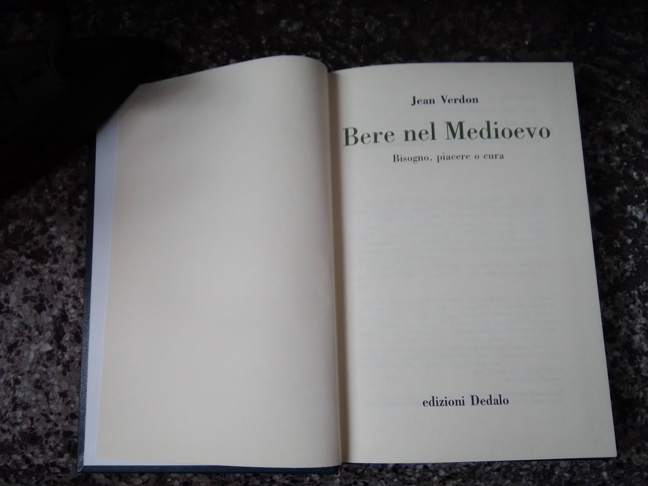 Bere nel Medioevo. Bisogno, piacere o cura Books