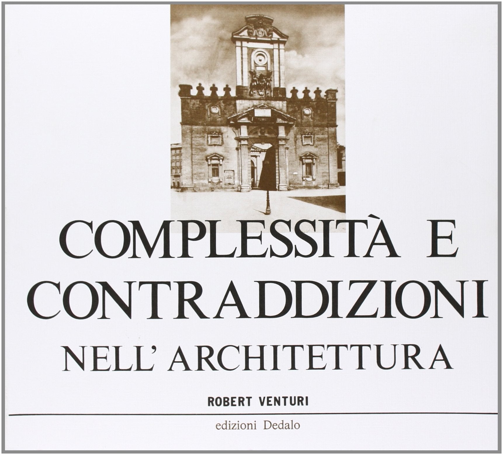 Complessità e contraddizioni nell'architettura book