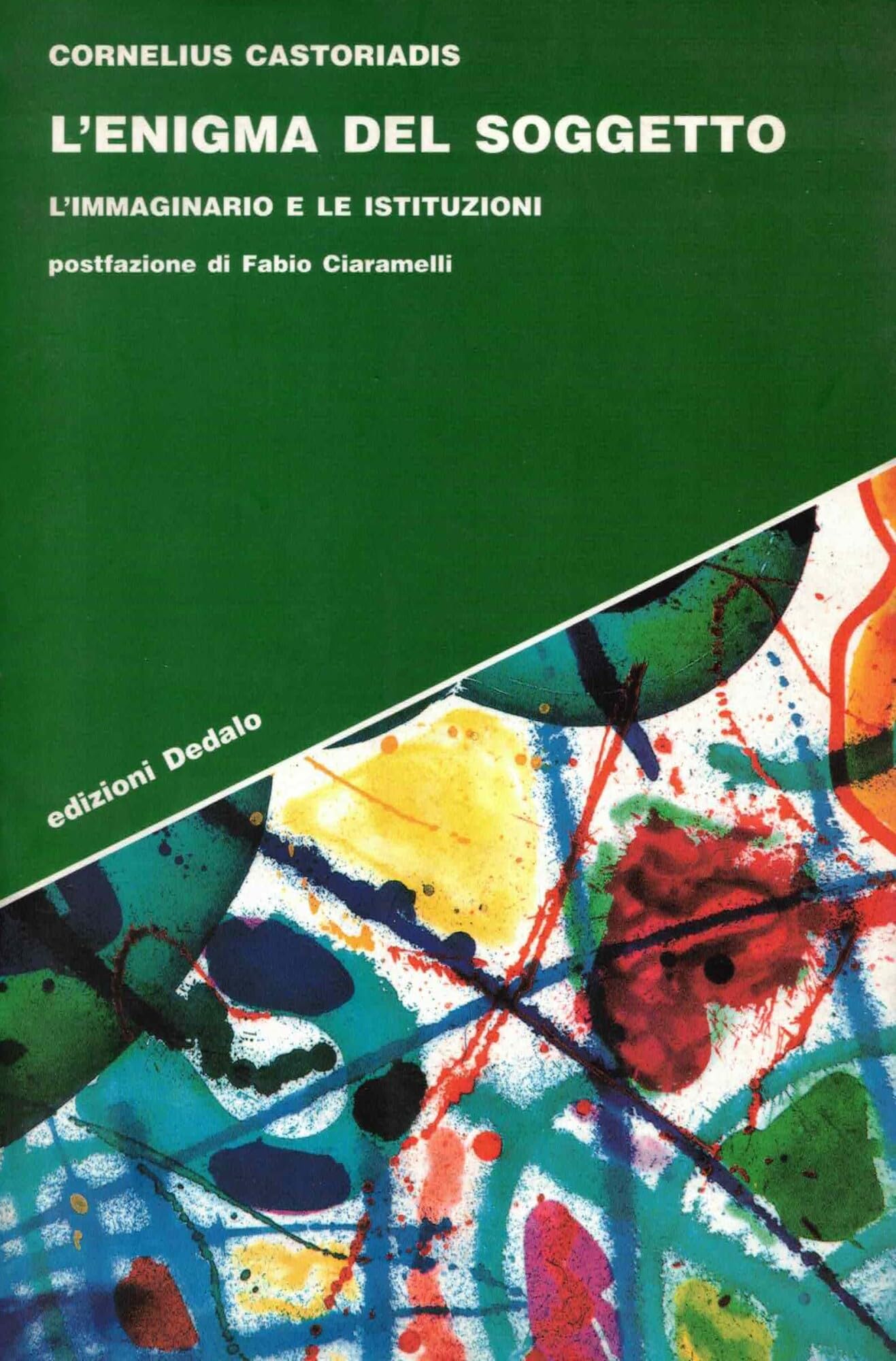 L'enigma del soggetto. L'immaginario e le istituzioni book