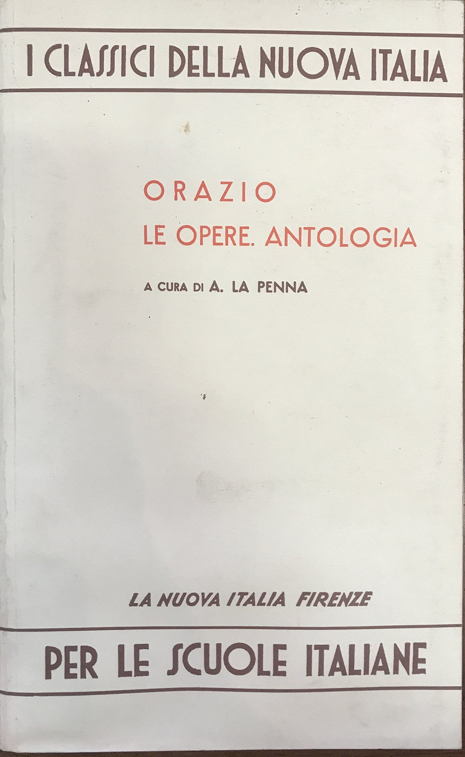 Le opere. Antologia book