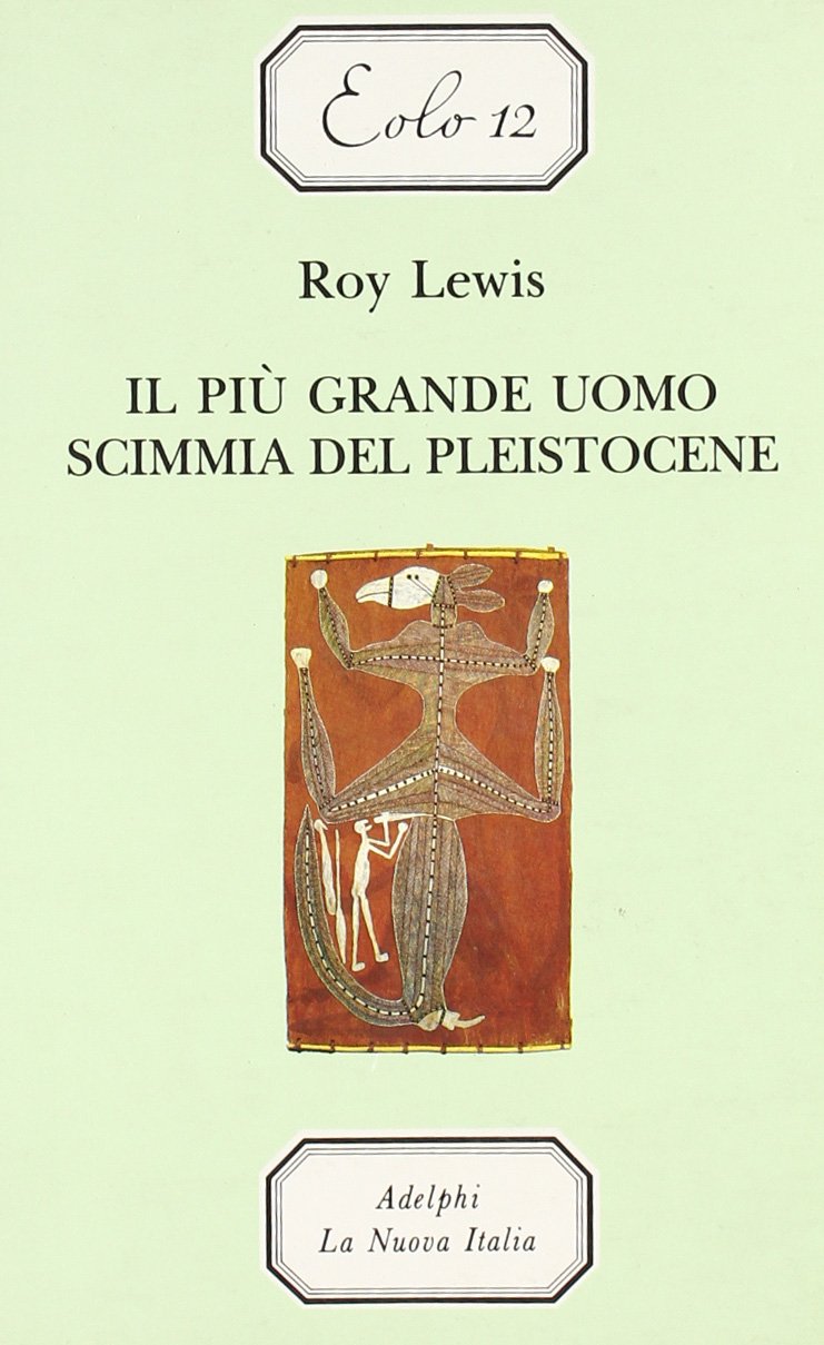 Il più grande uomo scimmia del pleistocene book