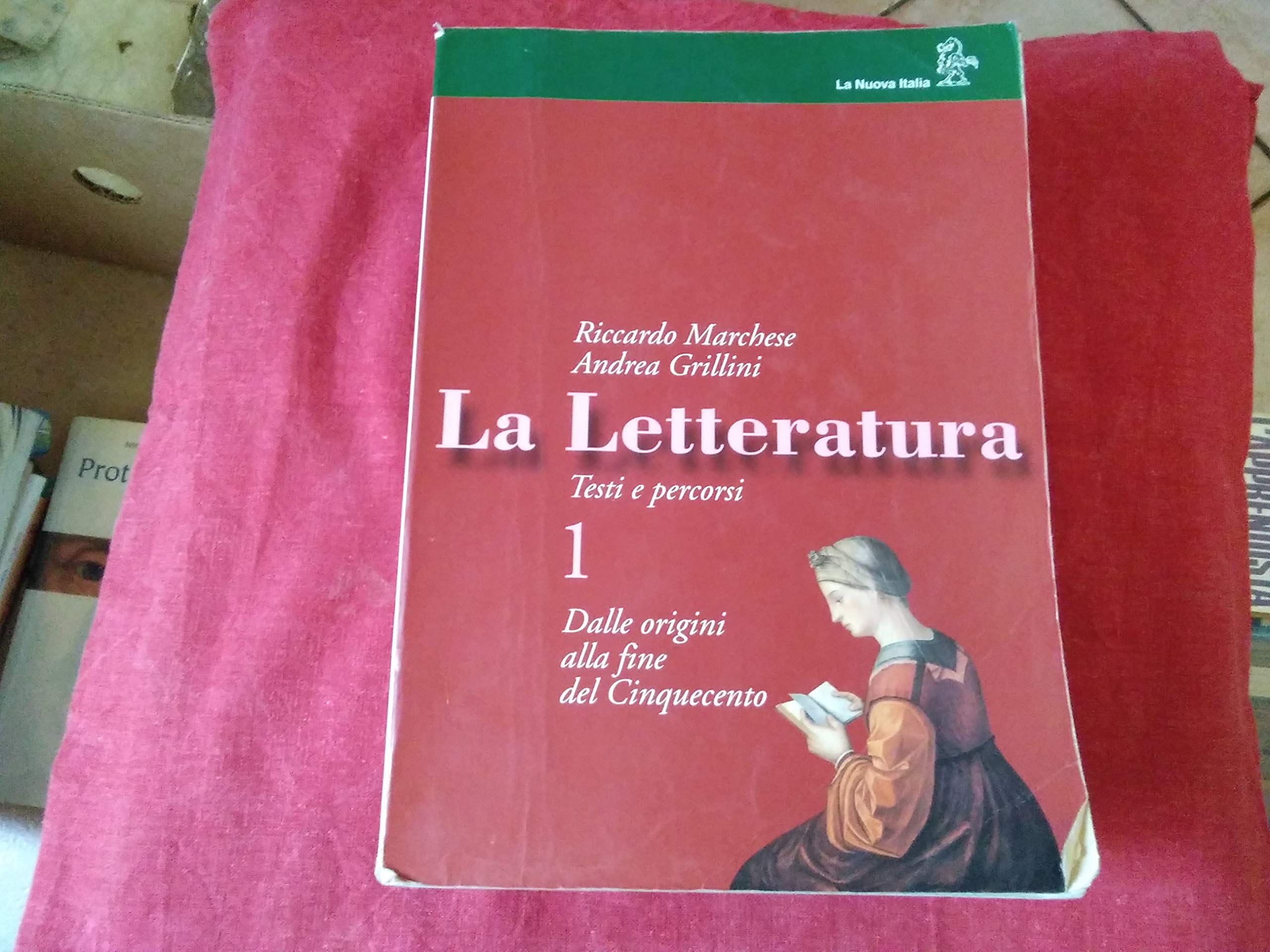 La letteratura. Testi e percorsi. Con profilo storico e dizionario. Per le Scuole superiori (Vol. 1) book
